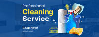 The Professional Cleaner Facebook Cover Design