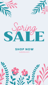 Floral Spring Sale YouTube Short