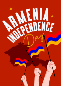 Celebrate Armenia Independence Flyer