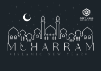 Cosmic Muharram Postcard Image Preview