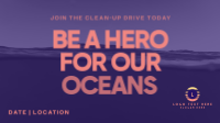 Ocean Clean Up Drive Animation