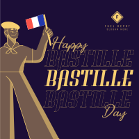 Hey Hey It's Bastille Day Instagram Post Image Preview