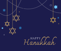 Beautiful Hanukkah Facebook Post