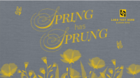 Spring Has Sprung Animation