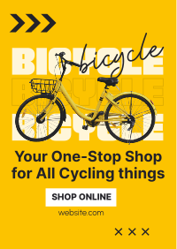 One Stop Bike Shop Flyer