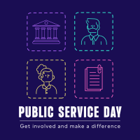 Public Service Day Instagram Post Image Preview