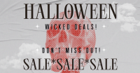 Halloween Sale Facebook Ad