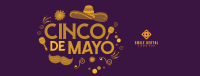 Mexican Festival Elements Facebook Cover Image Preview