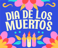 Dia de los Muertos Party Facebook Post