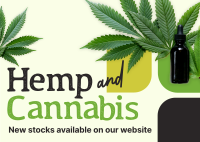 Hemp and Cannabis Postcard