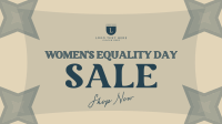 Women's Equality Sale Facebook Event Cover