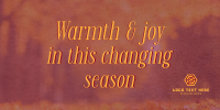 Autumn Season Quote Twitter Post