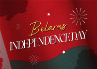 Belarus Independence Day Postcard