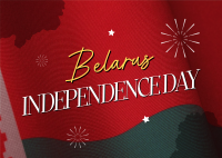 Belarus Independence Day Postcard example 1