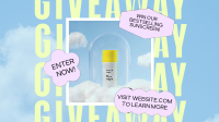 Giveaway Beauty Product Facebook Event Cover