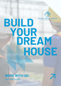 Dream House Construction Flyer