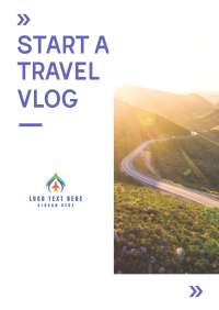 Travel Vlog Poster