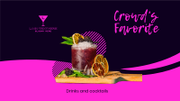 Ladies Night Cocktails Facebook Event Cover