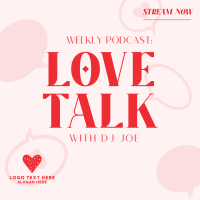Love Talk Instagram Post Design