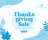 Thanksgiving Flash Sale Facebook Post