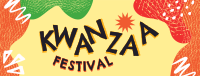 Kwanzaa Festival Greeting Facebook Cover