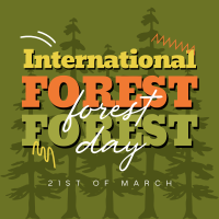 International Forest Day Instagram Post Design