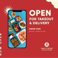 Food App Instagram Post Design