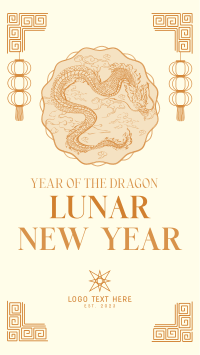 Pendant Lunar New Year Facebook Story