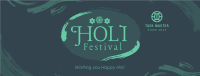 Brush Holi Festival Facebook Cover Image Preview