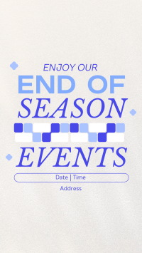 End of Season Events Instagram Reel Image Preview