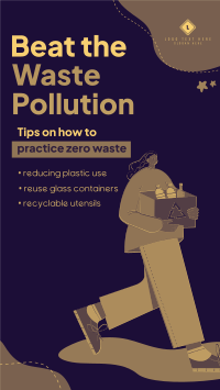 Beat Waste Pollution Facebook Story