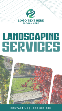 Clean Landscaping Service Instagram Story