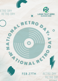 Disco Retro Day Poster