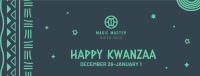 Magical Kwanzaa Facebook Cover Image Preview