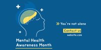 Mental Health Month Twitter Post