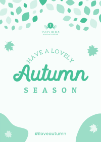 Autumn Leaf Mosaic Flyer