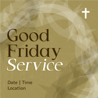  Good Friday Service Instagram Post