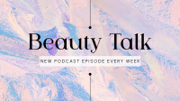 Beauty Talk Facebook Event Cover