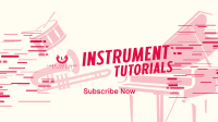 Music Instruments Tutorial YouTube Banner