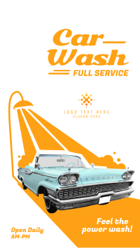 Car Wash Retro Facebook Story