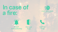 Minimalist Fire Emergency Animation