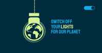 Earth Hour Lights Off Facebook Ad