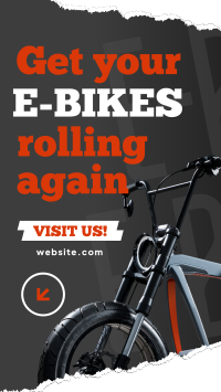 Rolling E-bikes TikTok Video