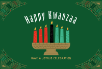 Kwanzaa Celebration Pinterest Cover Design