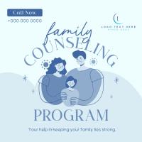 Family Counseling Program Instagram Post