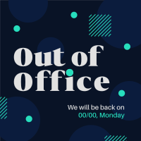 Out of Office Corporate Instagram Post Image Preview