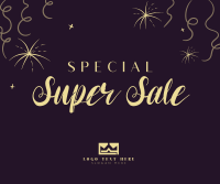 Special Super Sale  Facebook Post