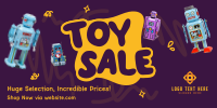 Toy Shop Sale Twitter Post Design