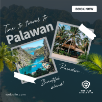 Palawan Paradise Travel Instagram Post Image Preview