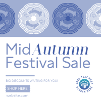 Mooncake Rabbit Fest Sale Instagram Post Design